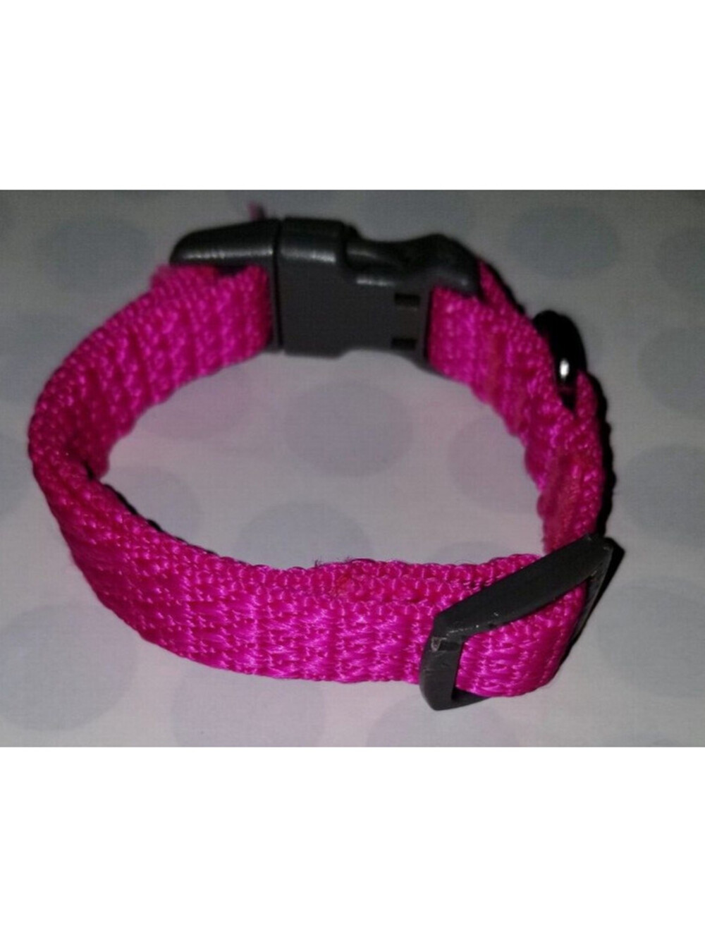 BOOTS & BARKLEY HOT PINK DOG PET COLLAR SIZE: XS
